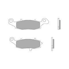 Тормозные колодки BREMBO BM 07KA19SA