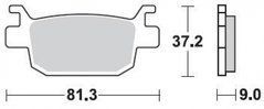 Тормозные колодки BR 908SM1