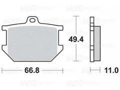 Тормозные колодки LUCAS MCB68