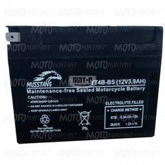 Аккумулятор гелевый Musstang YT4B-BS 12V 3.9Ah (Yamaha, Suzuki)