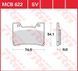 LUCAS MCB622 - Тормозные колодки YAMAHA FZR, TDM, VMX-12 600-1200 1989-2002