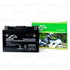 Мотоакумулятор TOPLITE YT9B-BS 12V 8Ah,д. 150, ш. 70, в.105, электролит в к-те, вес 3,5 кг
