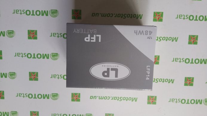 Мотоакумулятор LP Lithium ML LFP14 12V, CCA: 240, д: 134, ш: 65, в: 92, вага: 0,8Kg
