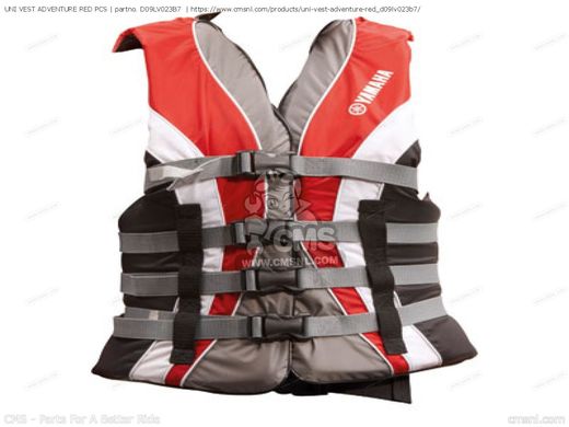 Рятувальний жилет Yamaha UNI VEST ADVENTURE RED PCS D09-LV023-B7