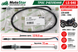Трос зчеплення 4Ride LS-040 KAWASAKI ZZR 600 1990-1992 (54011-1301)