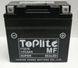 Мотоакумулятор TOPLITE TTZ7S 12V, 6Ah, д. 113, ш. 70, в.105, електроліт в к-ті, вага 2,1 кг