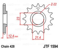 Приводная звезда JT JTF1594.15