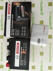 Аккумулятор BOSCH YTZ14S 0 986 FA1 130 (TTZ14S-BS, TTZ14S-4) 11,2 Ah, 220 А, (+/-), 12V