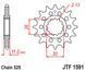 JT JTF1591.16RB YAMAHA FJ-09, FZ-07, FZ-09, FZ-10, FZ8, MT-07, MT-09, MT-10, MXT 689-1000 2001-2019