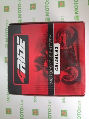 CB12AL-A2 4RIDE Акумулятор 136x82x162мм, 12В 12Ah 165А R+ YB12AL-A2