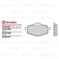 Тормозные колодки BREMBO 07YA1407