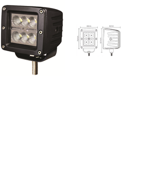 Светодиодная фара LED M7869-18W