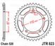 JT JTR823.46 - Зірка задня SUZUKI GS, GSF, GSX, GW, SFV, SV 250/500/650 1988-2019