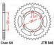 JT JTR846.45 - Звезда задняя YAMAHA FZR, RD, RZ, SRX, SZR, TDR, TZR, XJR 250-660 1983-1999