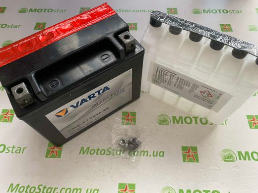 YTX12-BS (YTX12-4) VARTA Powersports AGM Акумулятор 10 А/ч, 150 А, (+/-), 152х88х131 мм