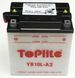 Мотоакумулятор TOPLITE YB10L-A2 12V, 11Ah, д. 136, ш. 91, в.146, обсяг 0,7, вага 4,4 кг, без електроліту