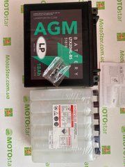 Акумулятор LANDPORT LTX20HL-BS, 12V, 18Ah, AGM, 310A, -/+, 175X87X155мм, 5,00кг (YTX20L-BS, YTX20HL-BS)