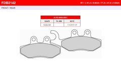 FE FDB2142AG - Гальмівні колодки