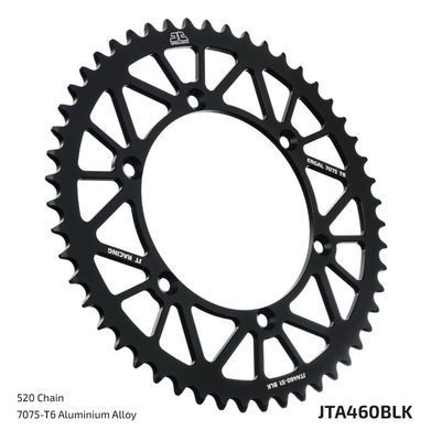 JT JTA460.50BLK - Звезда задняя легкосплавная KAWASAKI KDX, KX 200-500 1984-2020