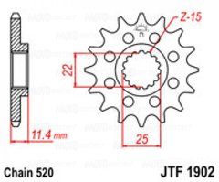 Приводная звезда JT JTF249.14