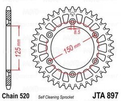 JT JTA897.42 - Зірка задня легкосплавна