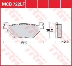 LUCAS MCB722SRM - Тормозные колодки скутерные