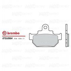 Тормозные колодки BREMBO 07SU0904