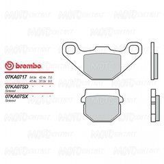 Тормозные колодки BREMBO 07KA0717