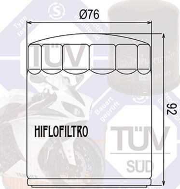 ISON IS171B - Фильтр масляный (HF171B) Harley
