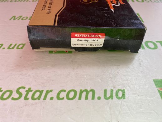 Цепь MotoTech PREMIUM 428HO-136L (O-ring cальники)