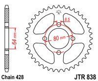 JT JTR838.49 - Звезда задняя