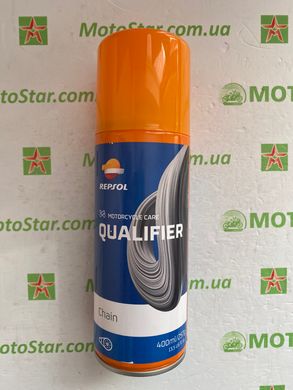 Синтетичне мастило для ланцюгів мотоциклів Repsol MOTO CHAIN, 400мл (RP715W98)