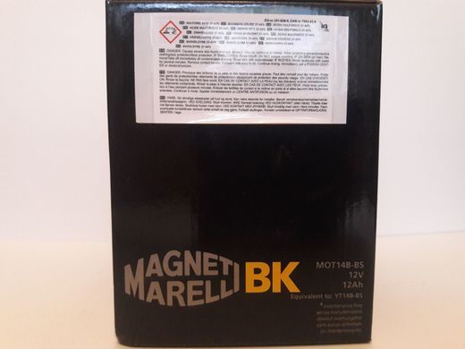 MOT14B-BS - MAGNETI MARELLI 12AH / 210A 12V L + стартерний акумуляторна батарея