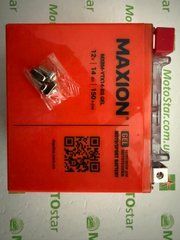 YTX14-BS MAXION (GEL) Мото аккумулятор гелевый, 12V, 12Ah, 150x87x145 мм