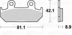 Тормозные колодки BR 704SM1