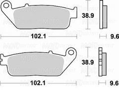 Тормозные колодки BR 720SM1