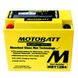Motobatt MBT12B4 Мото акумулятор 11 А/ч, 150 А, (+/-), 150x70 x130 мм (YT12b-bs)