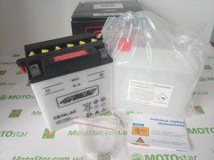 Акумулятор 4 RIDE CB10L-A2, -/+, 10 А/ч, 160 А, 136х91х146 мм (YB10l-A2)